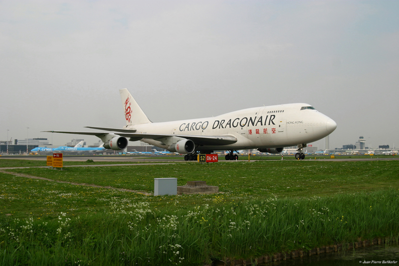 AMS 070425 70-Boeing B-747 B-KAB Dragonair Cargo