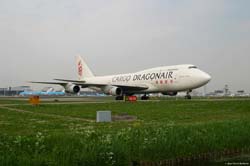 AMS 070425 70-Boeing B-747 B-KAB Dragonair Cargo